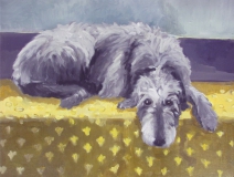 Deerhound-acryl